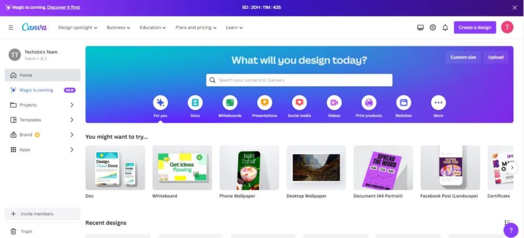 Canva Tool