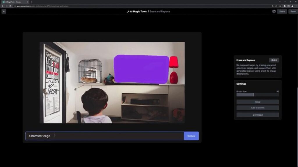 Runway AI Magic Tool