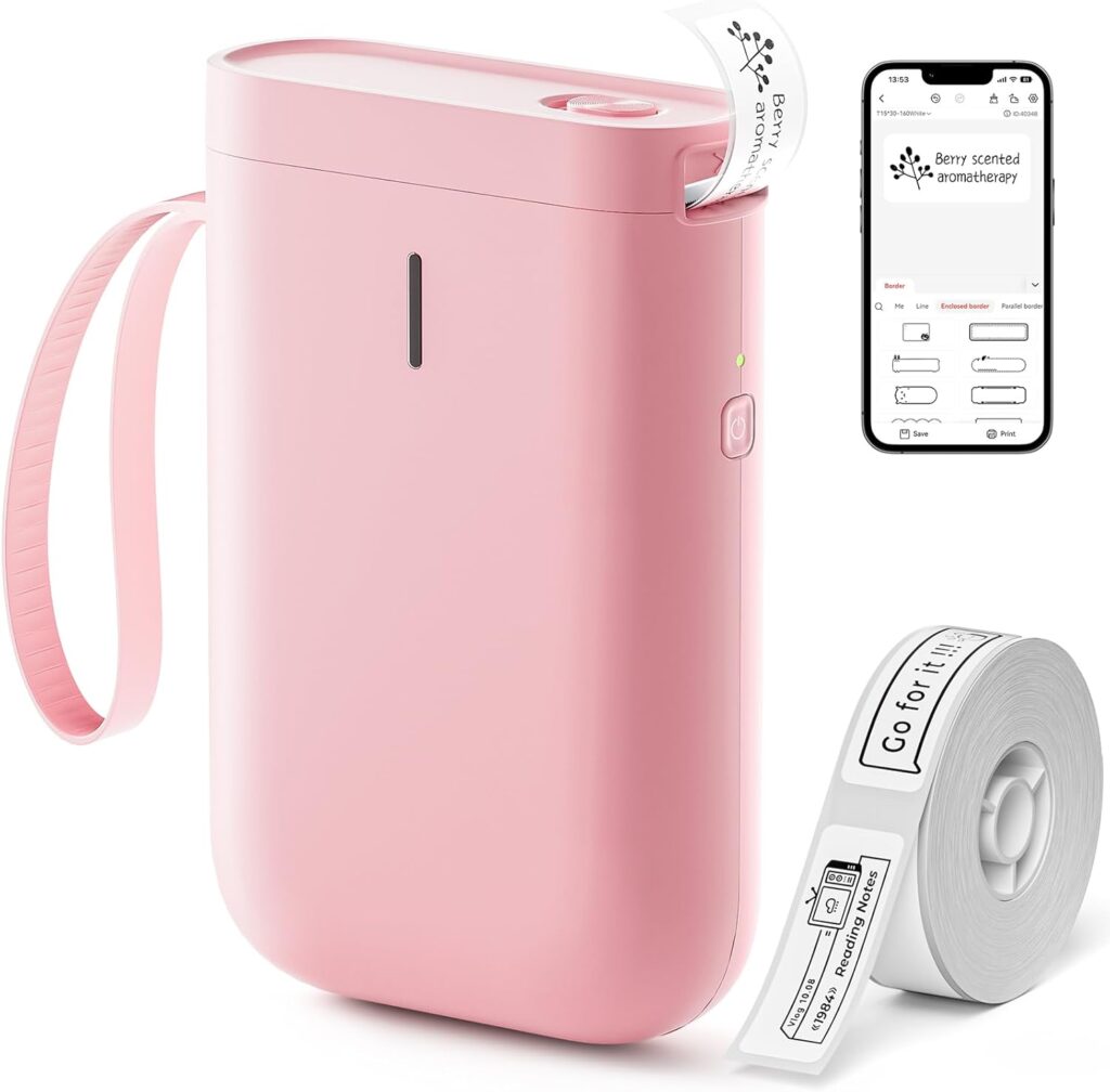 Niimbot label maker machine D11 Printer Portable Wireless Connection