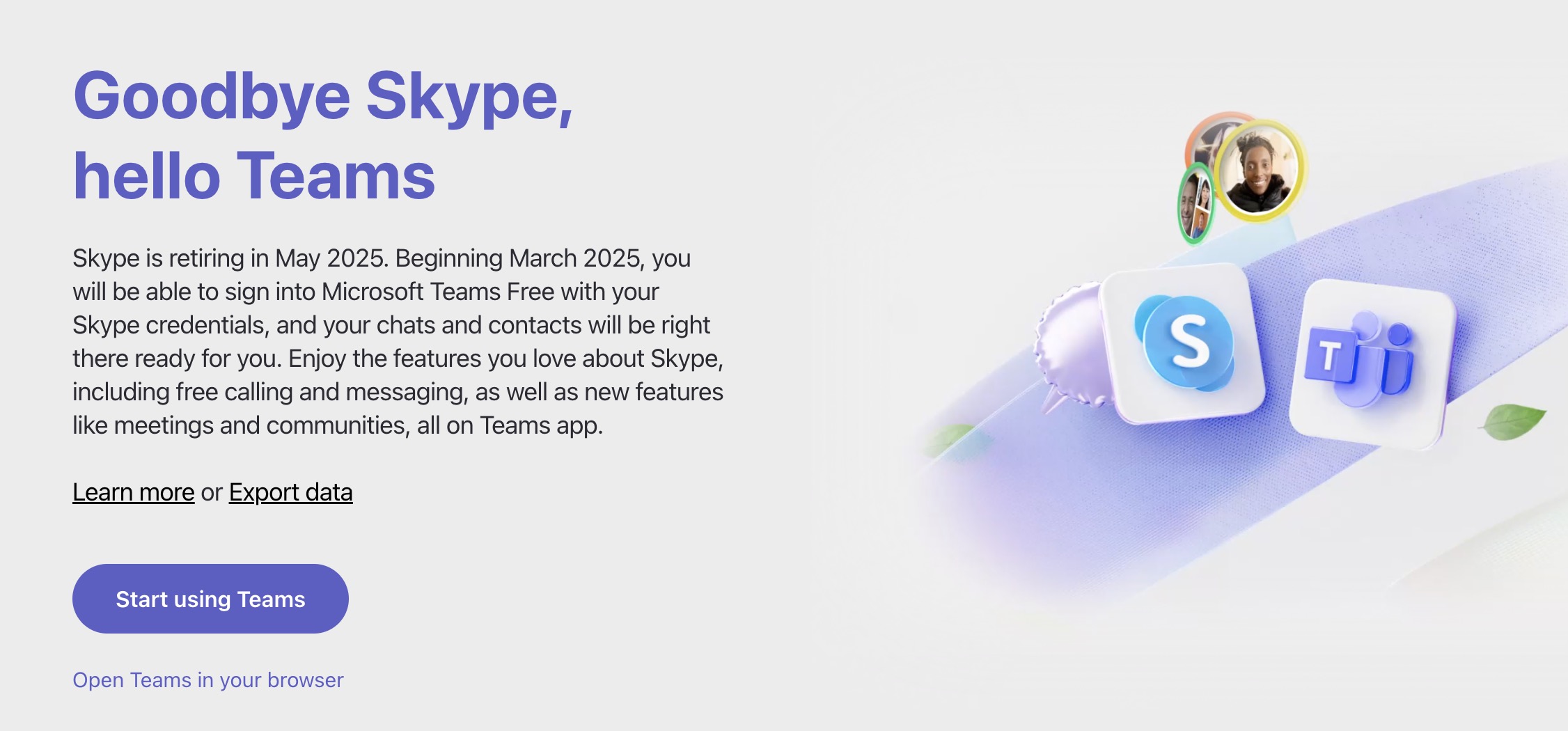 Goodbye, Old Friend: Skype Is Shutting Down in May 2025