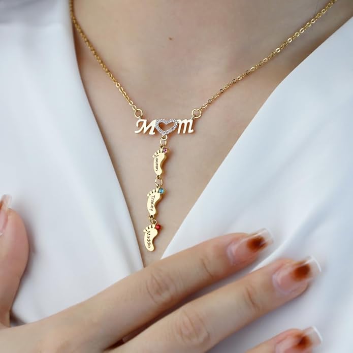 Personalized Pendant for New Moms and Grandmothers