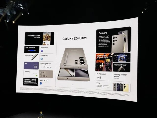 Top 5 AI Features of the Samsung Galaxy S24 Ultra